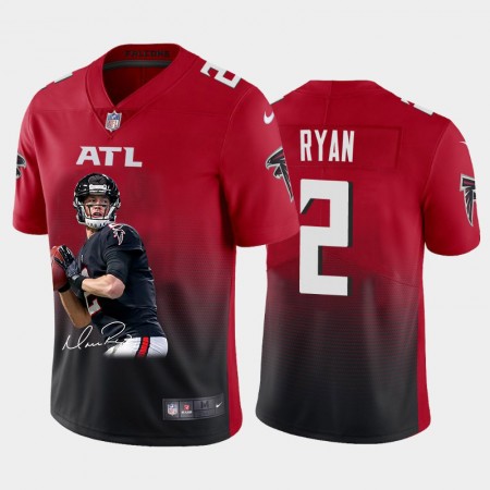 Camiseta Hombre NFL Atlanta Falcons Matt Ryan 2 Alternate Special Signature Vapor Limited